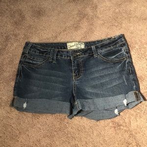 Jean shorts
